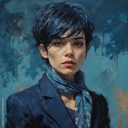 Beuatiful Woman Oil Painting 