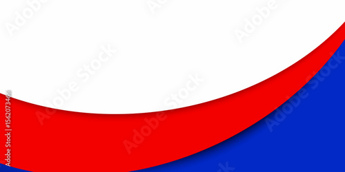 Free Download abstract modern blue and red gradient curved shape on white background. - GFXLoad