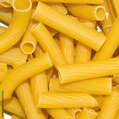 Italian Pasta Macaroni Food Background Texture.