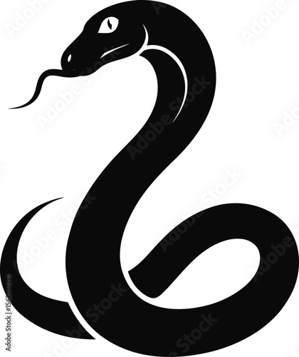 Wallpaper Mural A striking collection of stylized snake illustrations Torontodigital.ca