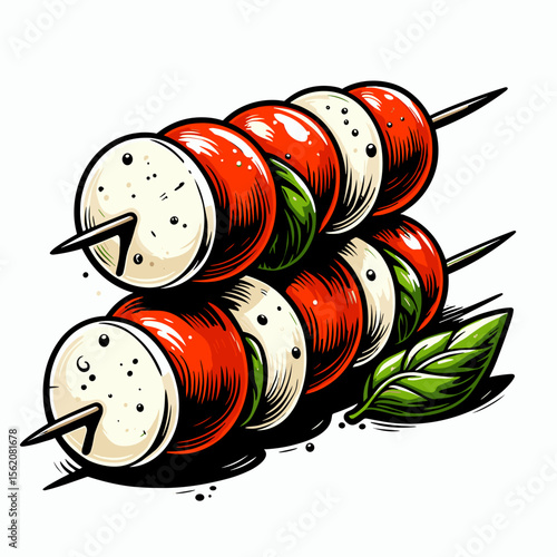 Caprese skewers