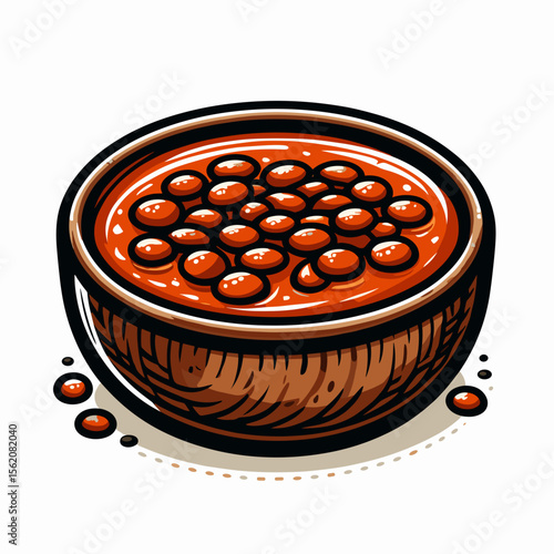 Lentil Dal in Bowl