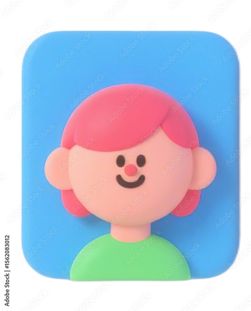3D cartoon character avatar 3D cartoon character avatar