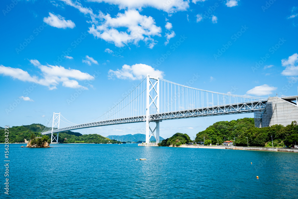Fototapeta premium 因島大橋 広島県尾道市