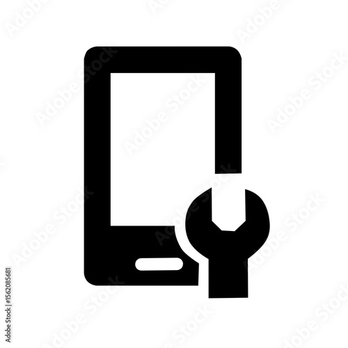 smartphone with music notes