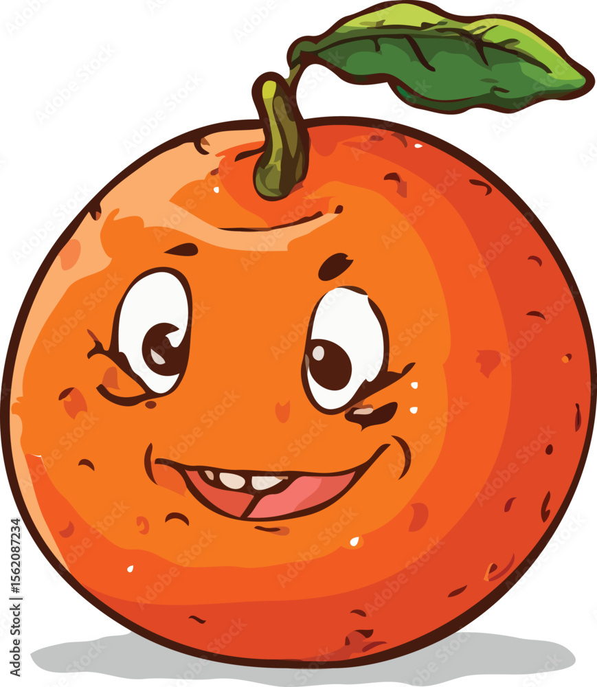 Fototapeta premium cartoon tomato