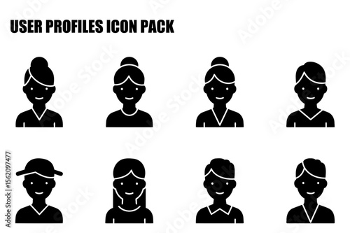 User profile icons of diverse demographics in casual and professional settings. Smiling individuals with various hairstyles and attire, depicted against a plain white background.