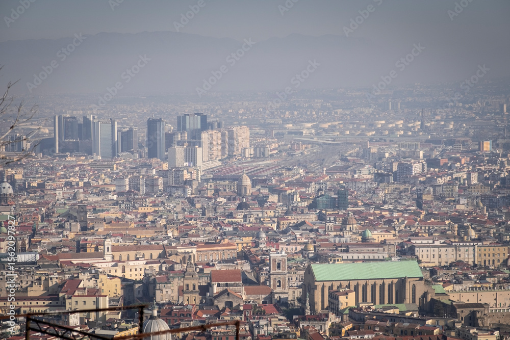 Fototapeta premium The city of Napoli, southern Italy