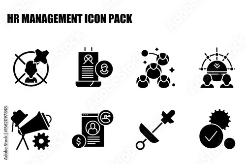 HR Management Icon Pack