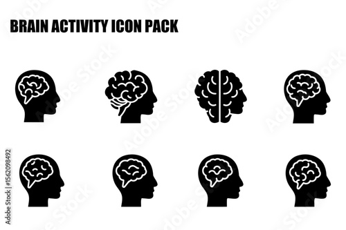 Brain Activity Icons for Medical/Educational Use