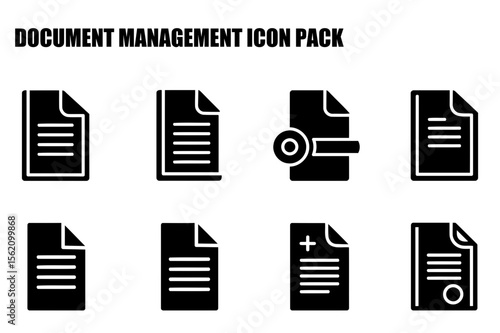 Document Management Icon Pack