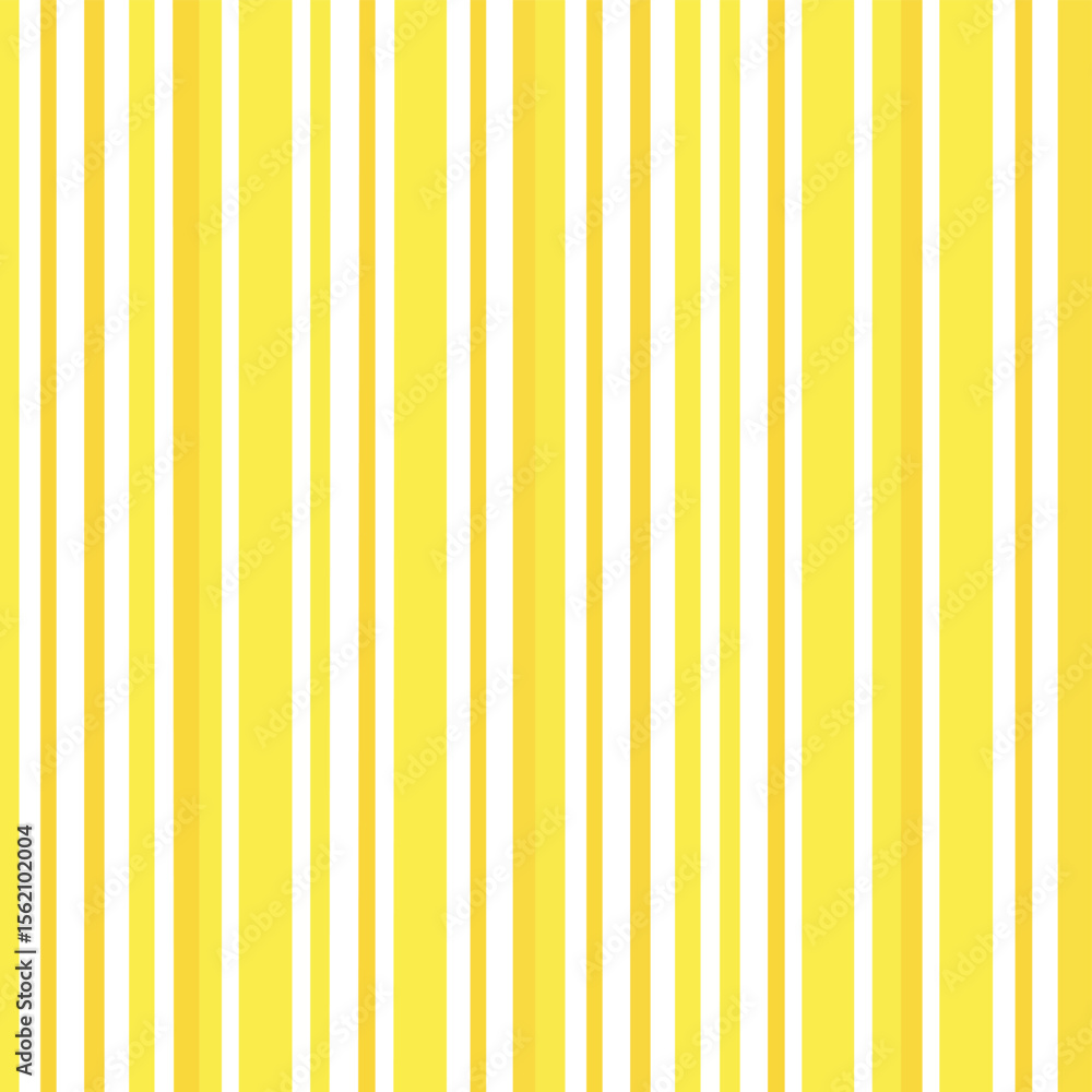 Obraz premium Yellow and white vertical stripes pattern abstract background vector