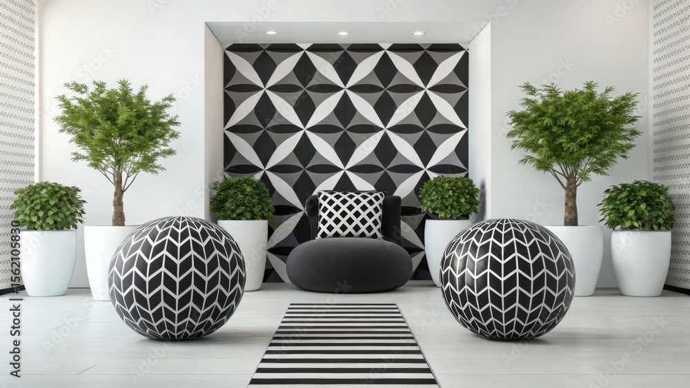 Fototapeta premium modern living room with window