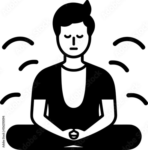Zenith of Serenity: A Meditative Icon