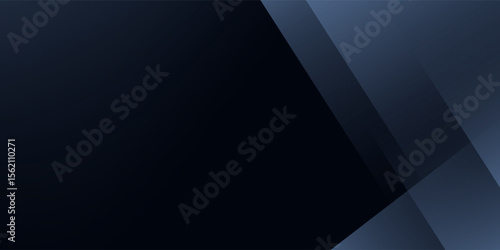 Modern black dark blue white abstract background.