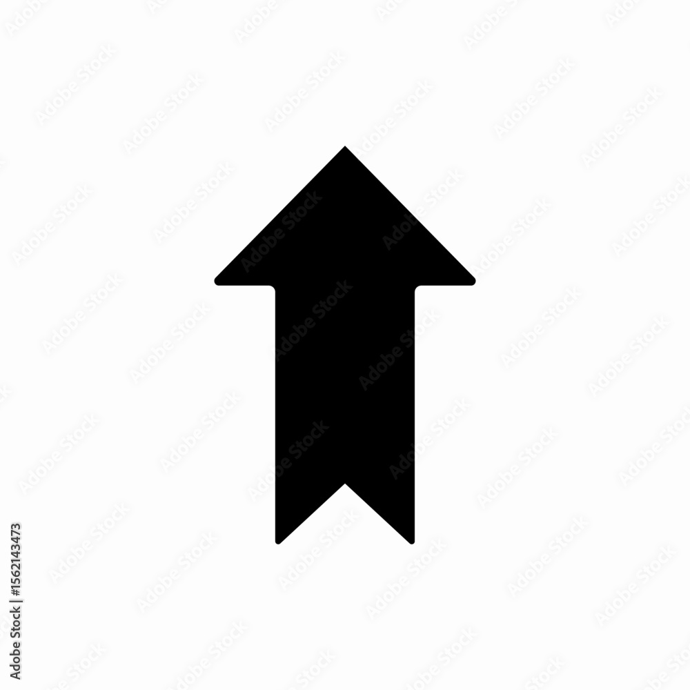 arrow up icon vector sign arrow up icon vector sign