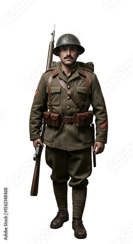 A soldier of the Spanish Civil War (Nationalists, 1938)