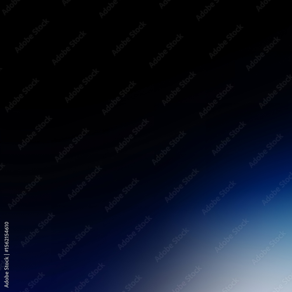 Obraz premium Dark To Blue Gradient Background With Soft Light Transition