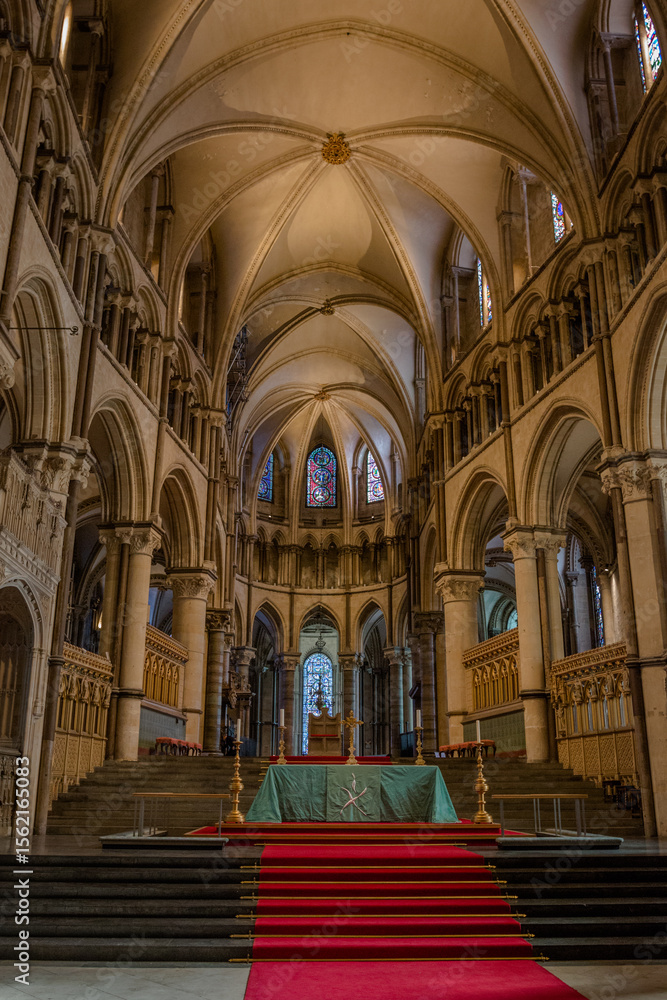 Fototapeta premium Views from the interior of Canterbury Cathedral, England
