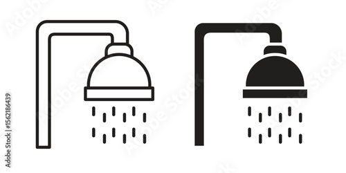 Shower Head icon. modern vector symbols set