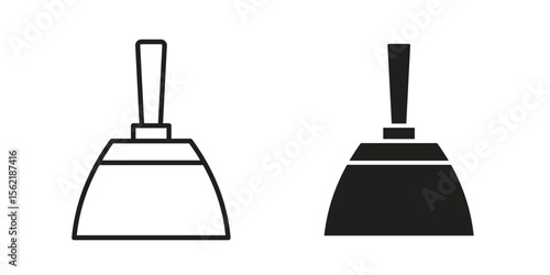 Putty knife icon. modern vector symbols set