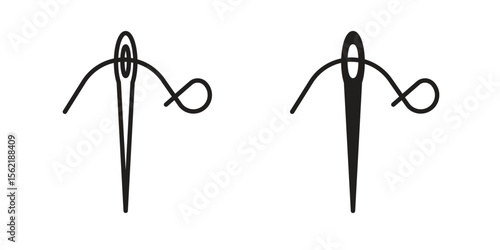 Needle icon vector, Symbol, logo illustrations