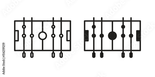 Foosball icon. modern vector symbols set