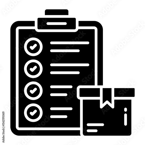Perfect design icon of logistic list