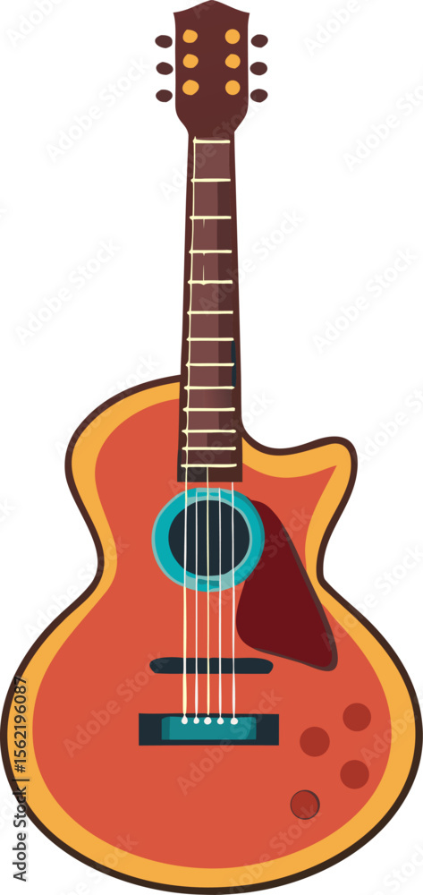 Naklejka premium Guitar icon