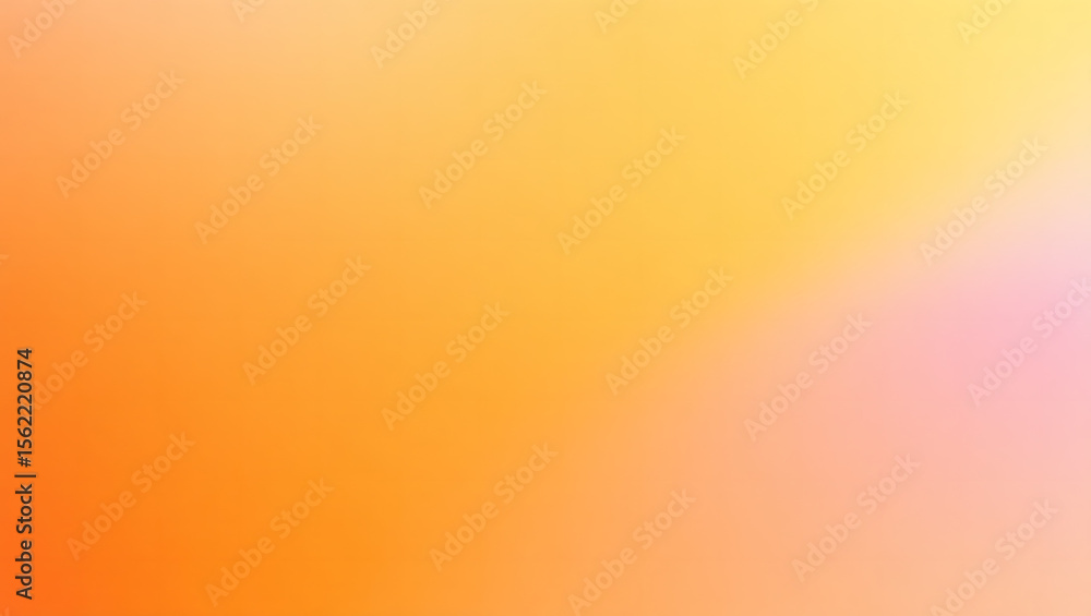 Obraz premium Soft Gradient Background in Warm Orange and Peach Tones
