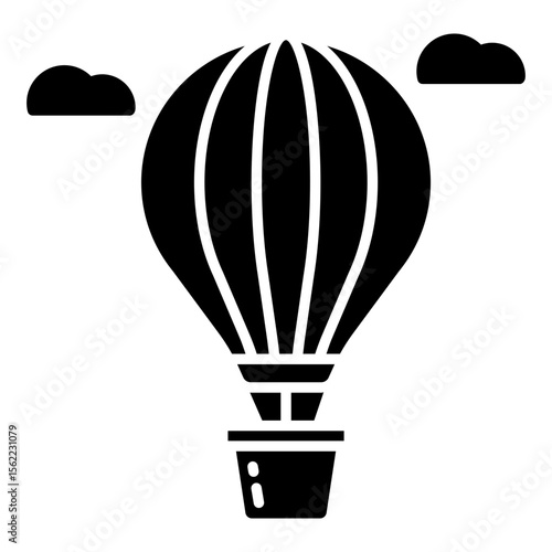 Premium download icon of hot air balloon