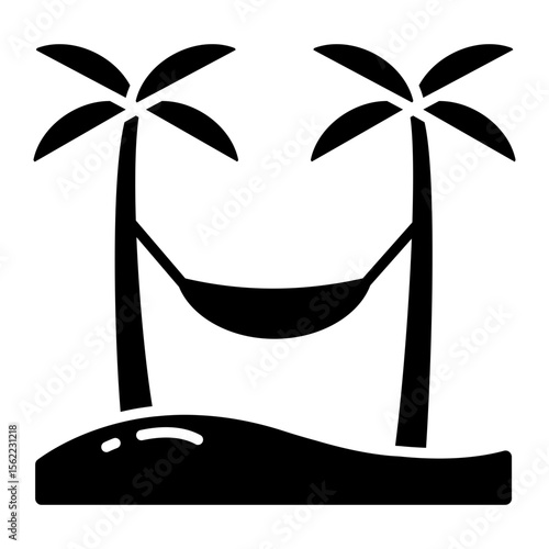 Premium download icon of hammock