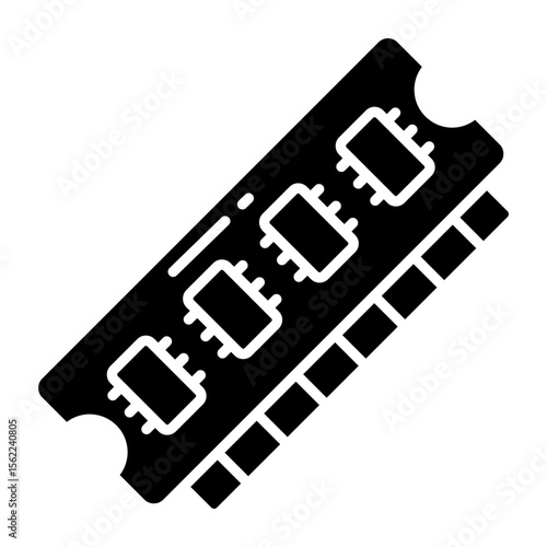 A premium download icon of ram