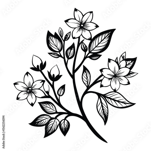 vector floral background