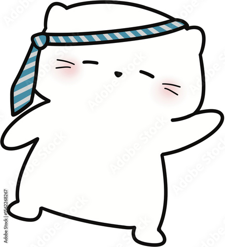 술취한 고양이 일러스트