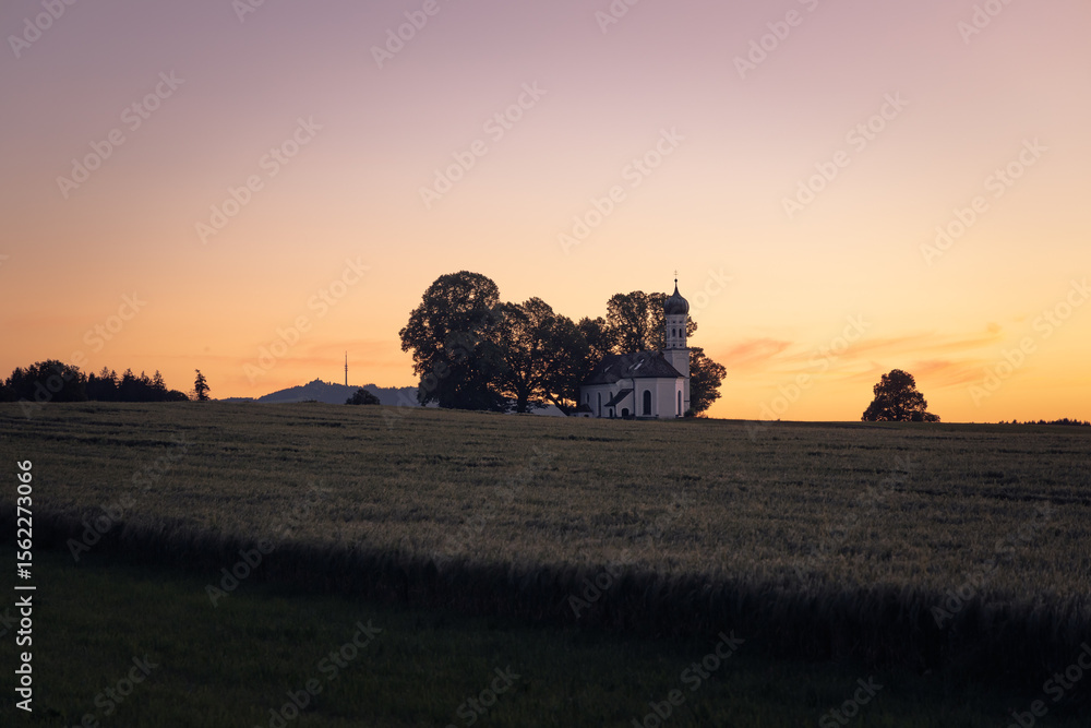 Fototapeta premium Kirche St. Andrä bei Etting