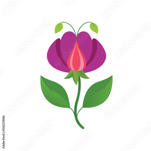 Sweet Pea Flower Vector Icon (SVG, PNG) | Free Download