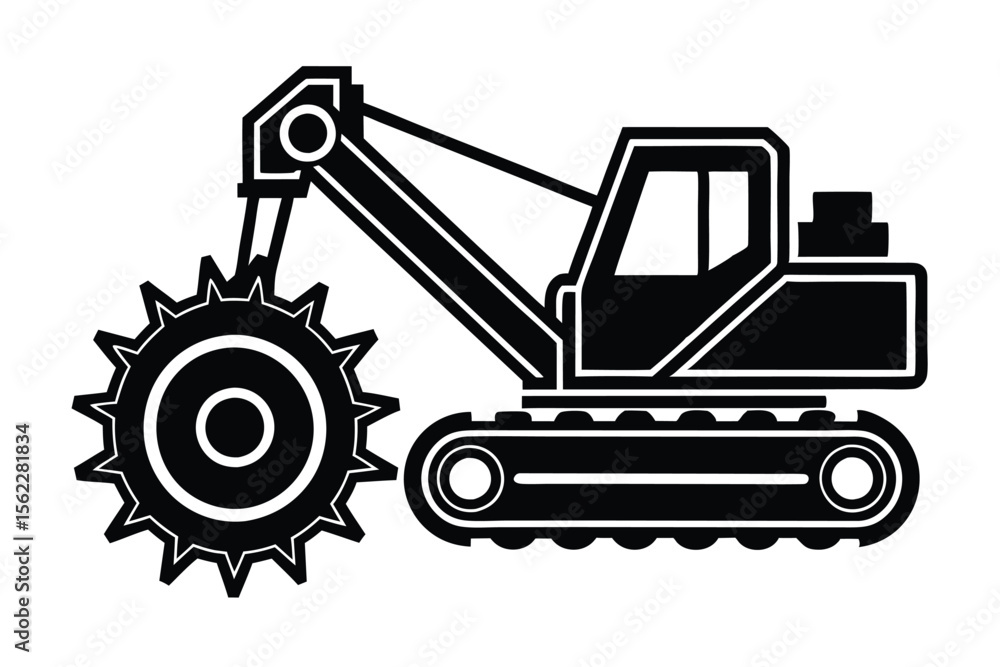 Powerful Rotary Tree Harvester Efficient Forestry Equipment Powerful Rotary Tree Harvester Efficient Forestry Equipment