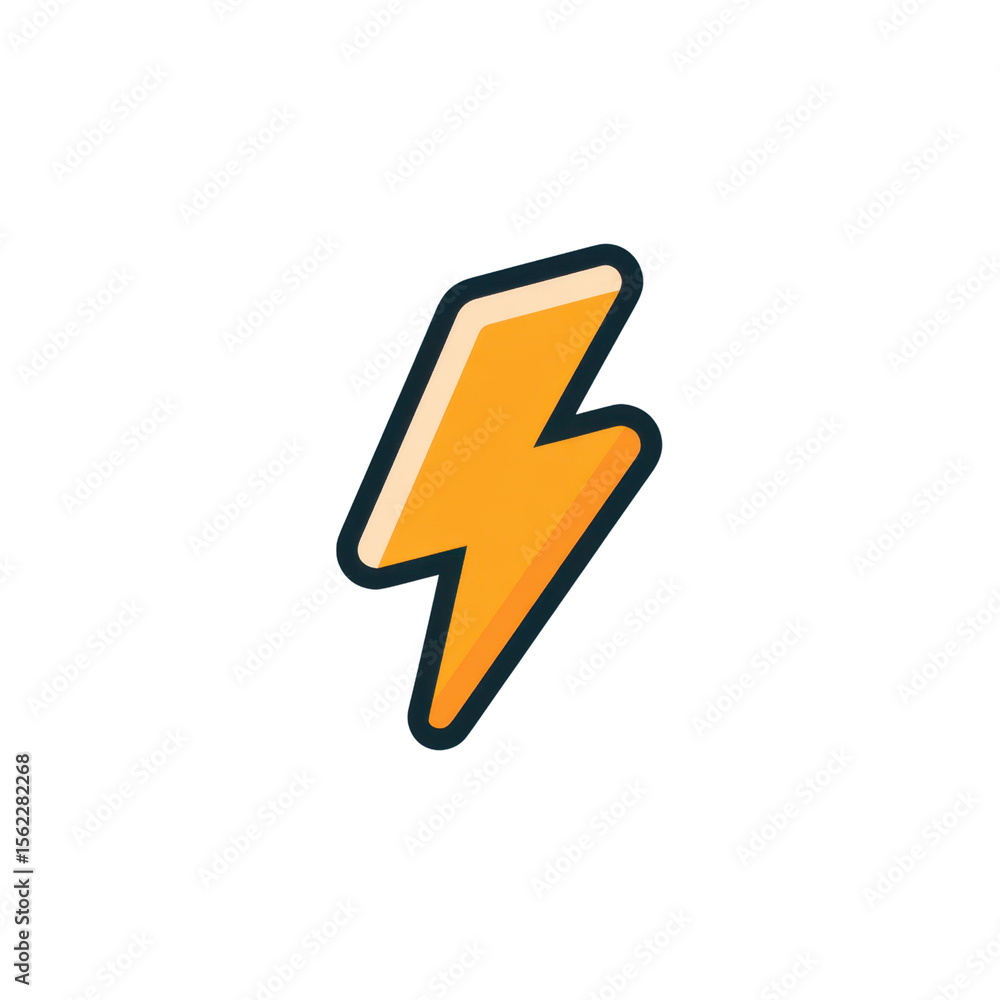 Dynamic and Energetic Lightning Bolt Icon for Creative and Modern Design Projects Transparent background or PNG Dynamic and Energetic Lightning Bolt Icon for Creative and Modern Design Projects Transparent background or PNG
