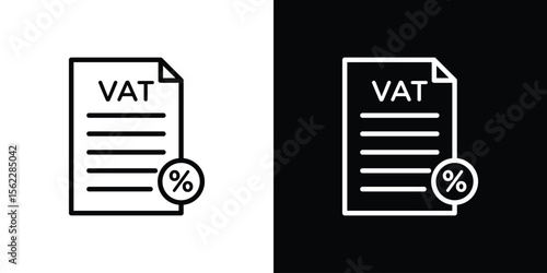 Value added tax VAT icon