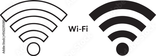 Wifi Internet Connection Vector Icon