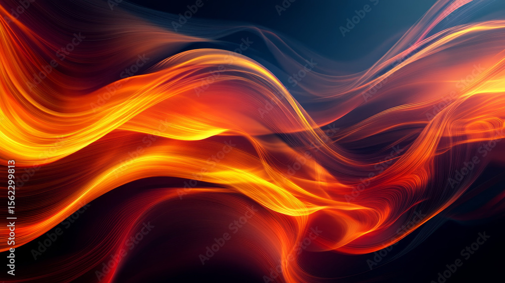 Naklejka premium Abstract background suitable for business, science, or technology themes. Features modern geometric shapes, digital elements