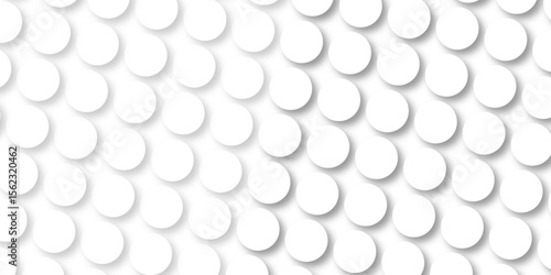 White tiles wall. round marble textures, ball tiles. Air Bubble wrap texture background. Top view pavement circle block white texture with seamless patterns floor background. Textured Background.