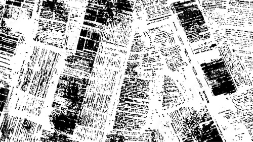 Wallpaper Mural  Vector newspaper with old grunge vintage unreadable paper texture background. White and black newspaper paper grunge vintage old aged texture.  Torontodigital.ca