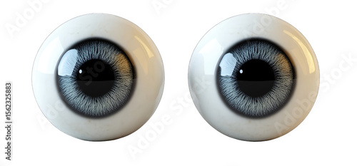 Two realistic-looking eyes