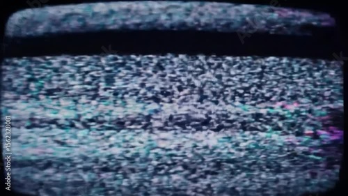 Old tv screen noice