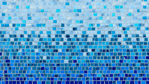 blue mosaic background