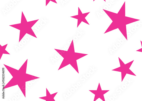 set of colorful stars vector