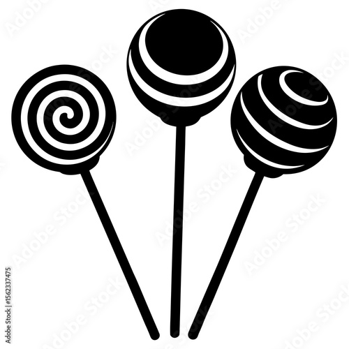 lollipop isolated on white background