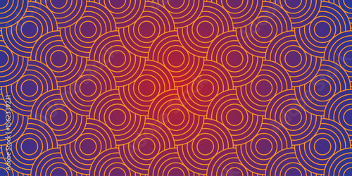 Seamless Patterns of Curved Line Art in Soft Purple and Light Blue for Textile Design, Product Packaging, and Web Templates – modern black and white vector tiling background